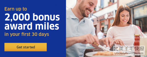 新用户专享 Dining Bonus：3000 Delta & AA, 2000 United，还有更多...