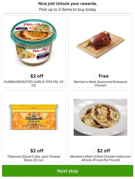 Sam's Club 新会员福利 Treasure Hunt,免费烤鸡、圣代、Pizza、饮料等和优惠立减