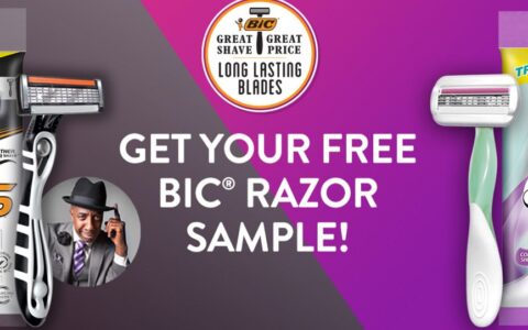 免费的 BIC Razor【男款和女款，06/30 过期】