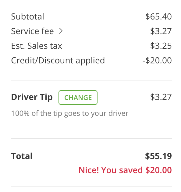 Instacart 叠加 Amex Offer,首单减 ,Amex 满 再返
