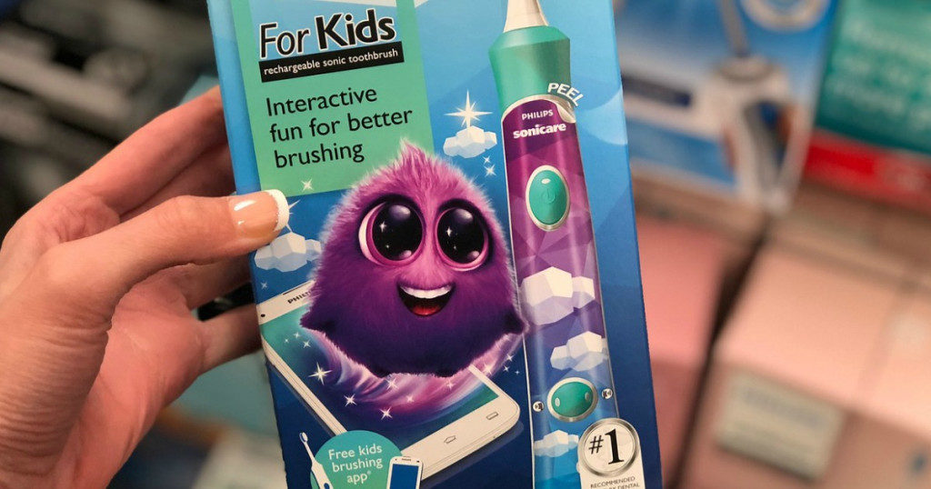 <span id="deal_price">$12.73</span> Kids Sonicare 儿童蓝牙电动牙刷，Kohl’s 多重优惠叠加