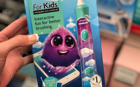 <span id="deal_price">$12.73</span> Kids Sonicare 儿童蓝牙电动牙刷，Kohl’s 多重优惠叠加
