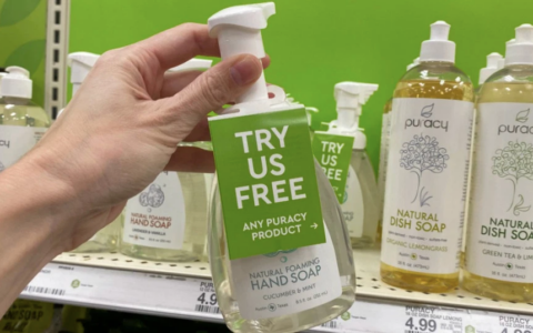 [免费] Target 提供免费 Puracy 清洁用品