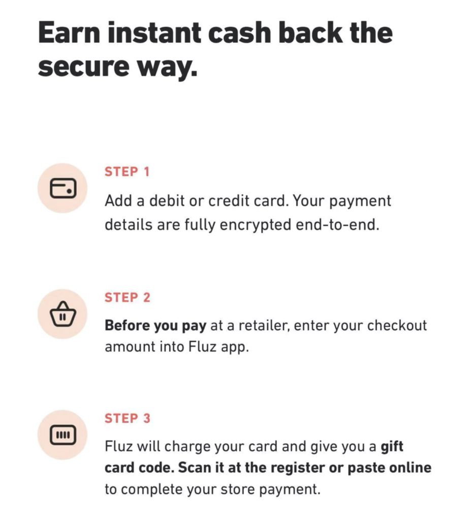 新型返现 Fluz App 介绍：打折购买商家礼卡付款【注册奖励 ，9/17 新折扣码】