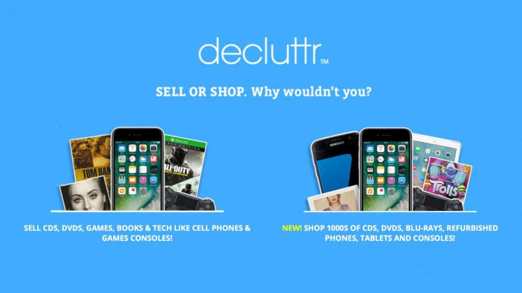 Decluttr - 回收不用的科技产品，全网 trade-in 最高价【手机|电器|游戏|书等，新用户$5奖励】