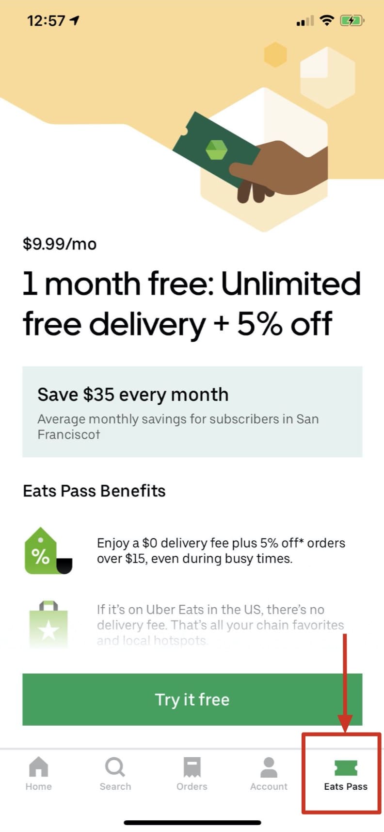 如何用UberEats 获得$37 攻略【免费外卖，可多次，6 月30 到期 