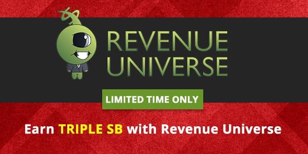 又有了！Swagbucks 的 Revenue Universe 三倍积分奖励，好多倒赚，快上车！