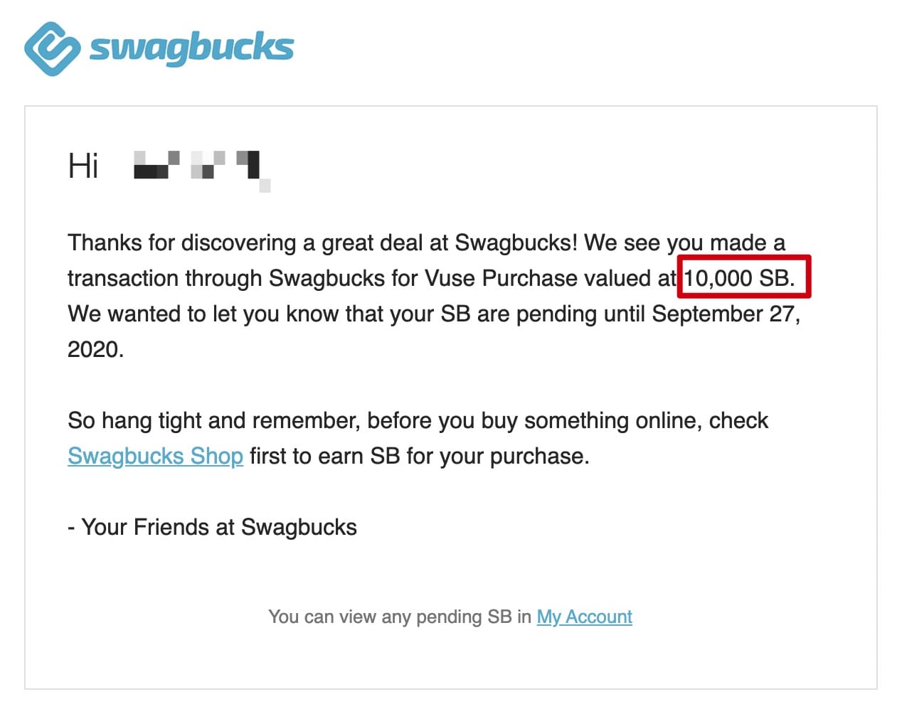 Swagbucks/MyPoints + Vuse 超级倒赚【09/17 更新：又可以撸了，速上，这次几乎每个人都有】