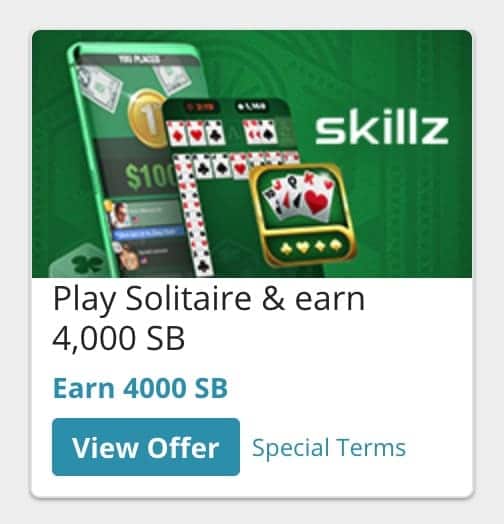 Swagbucks 玩 Solitaire Cube 倒赚,四个平台都可做【2023 版更新】