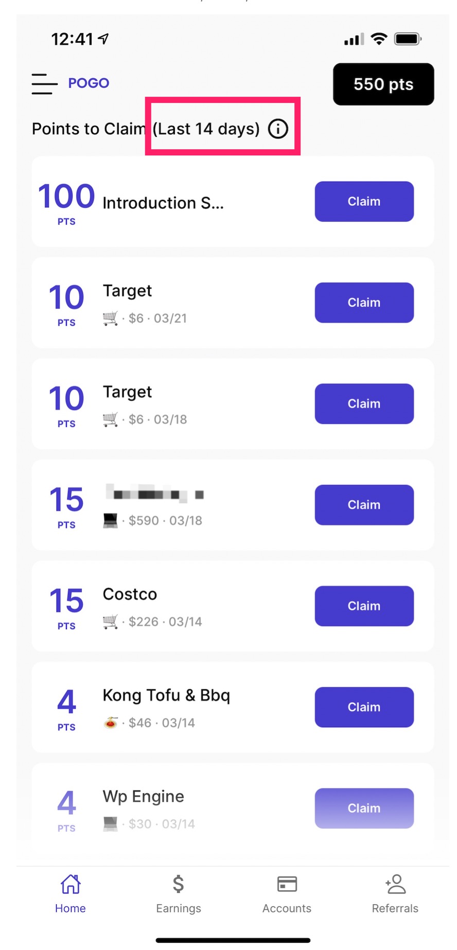 任何消费都可以获得积分返现的应用：POGO【06/01 更新：注册奖励提高至 1000 积分】