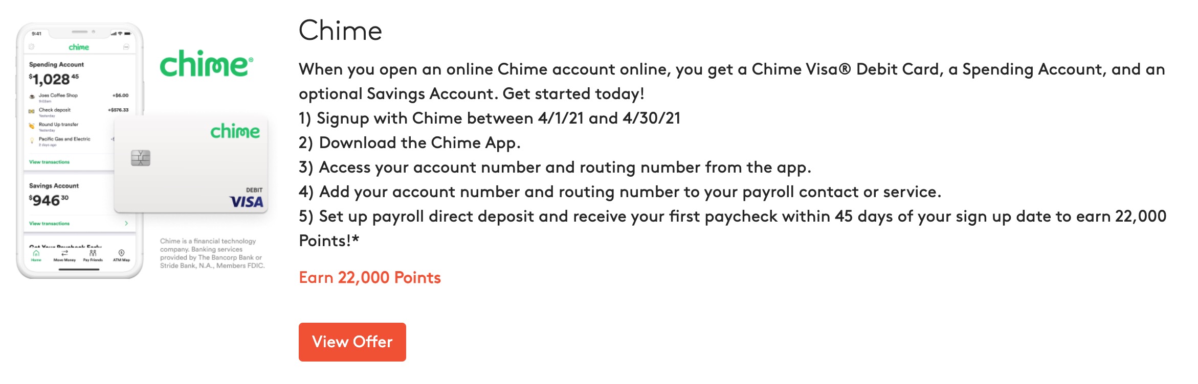 Chime 开户奖励,可倒赚 9【06/02 更新最新活动信息: Swagbucks/InboxDollars/MyPoints】
