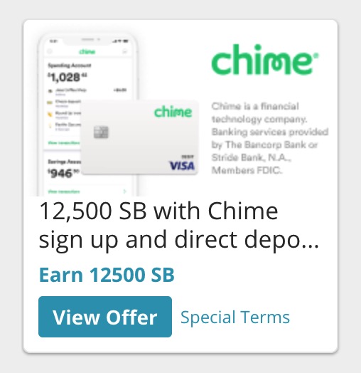 Chime 开户奖励,可倒赚 9【06/02 更新最新活动信息: Swagbucks/InboxDollars/MyPoints】