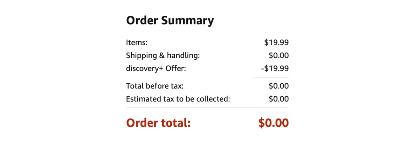 只需 .98 订阅一个月 Discovery+ 即可免费领取 Fire TV Stick Lite，可叠加 Chase/BOA offer