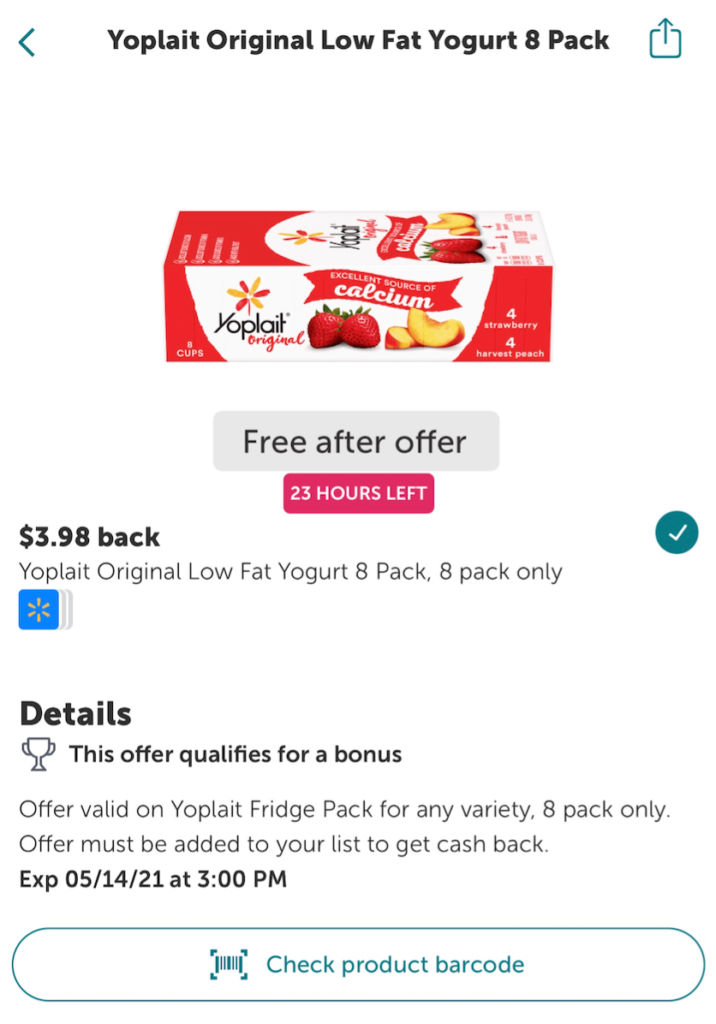 Ibotta 免费商品合集【本文长期更新，09/22 更新：免费 Granola 和牙膏】