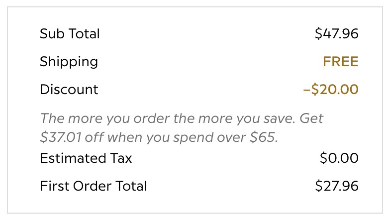 Swagbucks/MyPoints 上 Sun Basket 免费 4 餐饭 + 倒赚 +【07/05 更新:Chase Offer 有 返现】