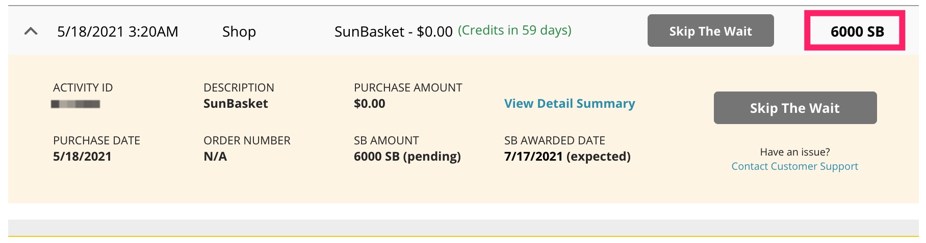 Swagbucks/MyPoints 上 Sun Basket 免费 4 餐饭 + 倒赚 +【07/05 更新:Chase Offer 有 返现】