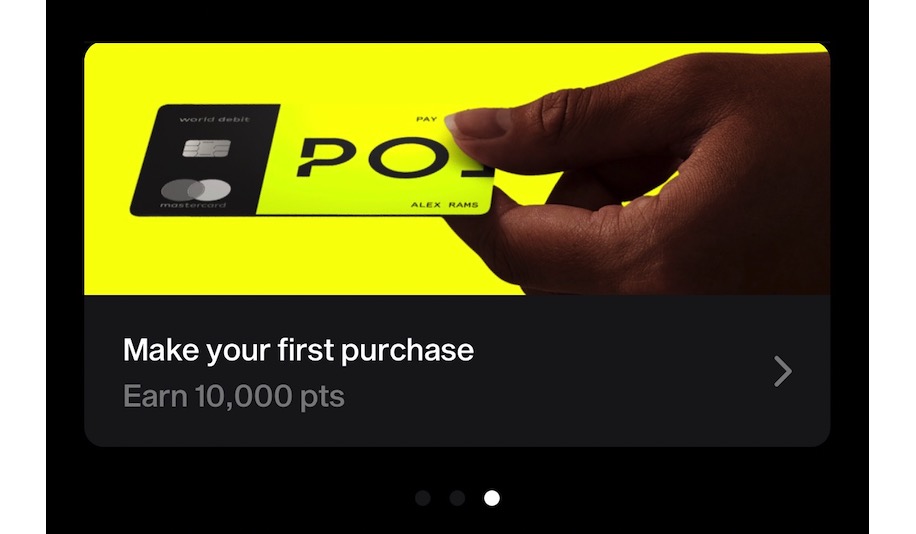 Point Debit Card 开箱以及介绍：可以攒积分的借记卡【注册奖励 0，02/27 更新：Direct Deposit 1% 返现】