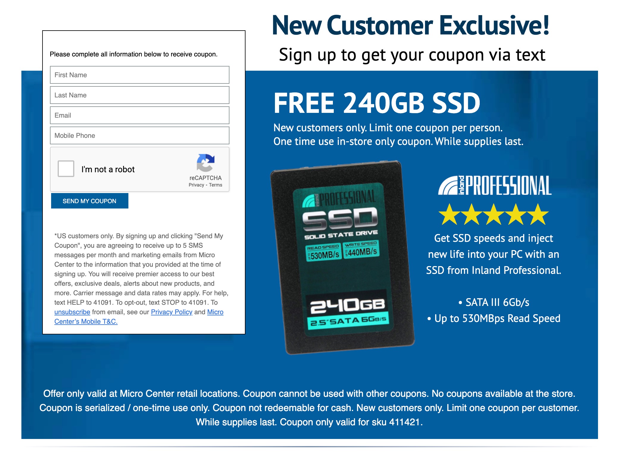 Micro Center 免费到店领取物品合集【09/23 更新:免费 256GB SSD 又有了】