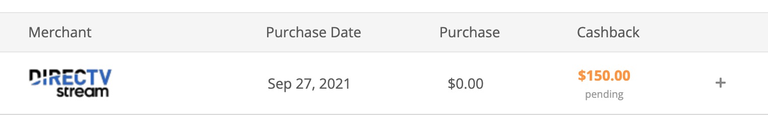 TopCashback 购买一个月 DirecTV Stream 返 0,可倒赚约 0【11/29 更新:又有了】