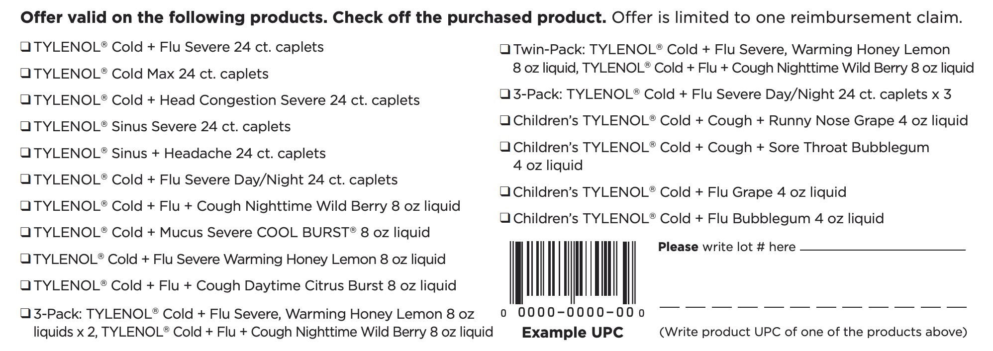 免费获取泰诺（Tylenol）感冒/鼻塞药，在美国家庭必备【3/31/2022 过期】