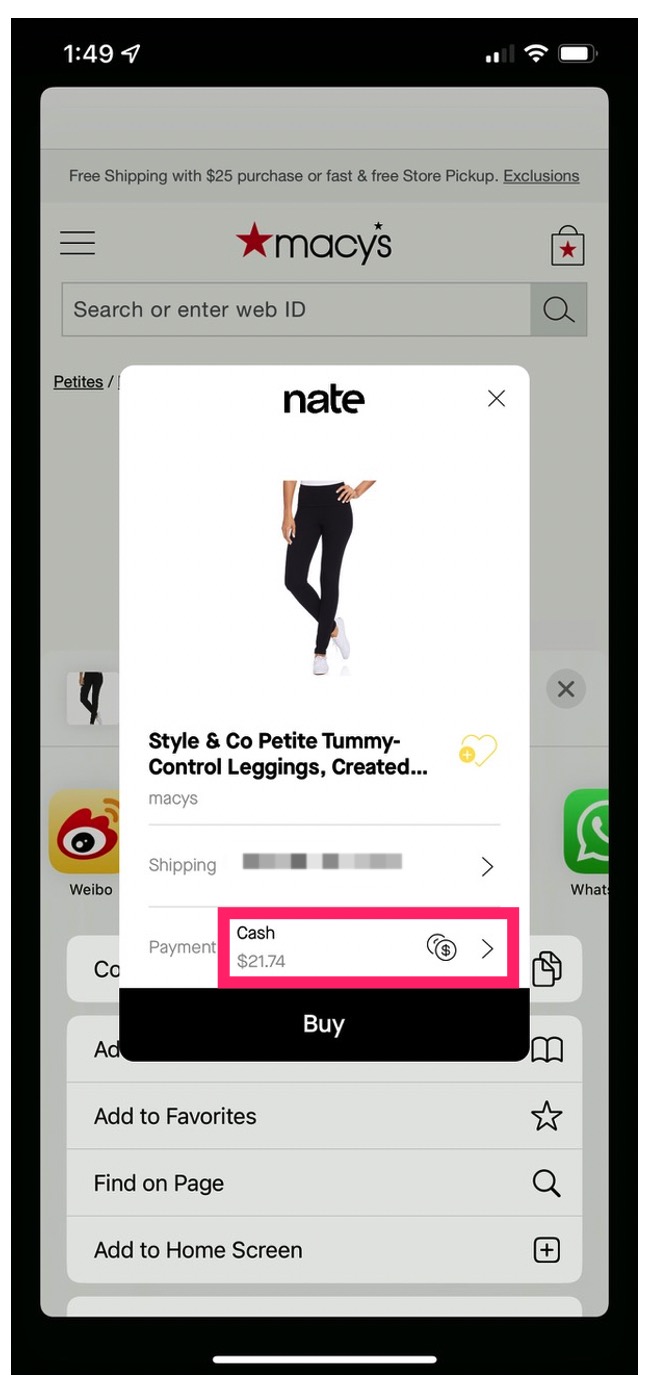 超大羊毛，全网首发：Nate App 轻松获得 ，可用于任意网站购物【11/28：新增了一个 DP 列表】
