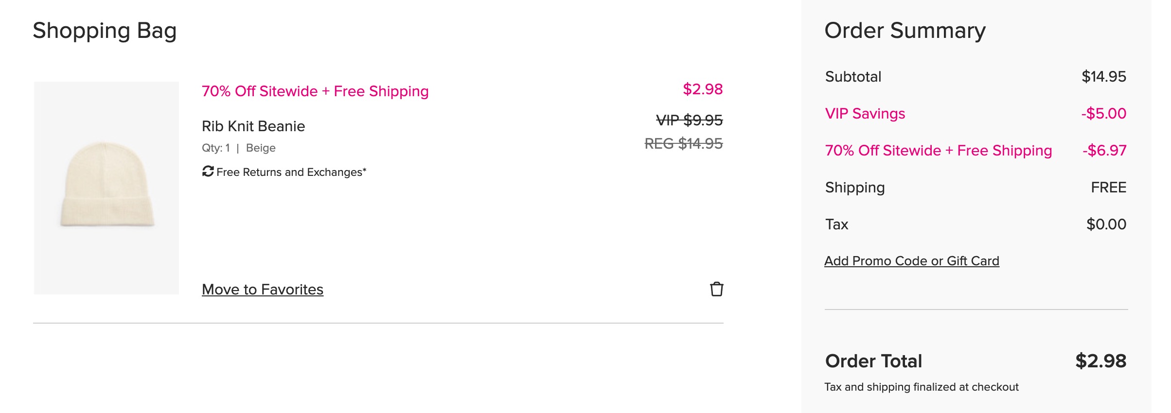 TopCashback 上 ShoeDazzle 购买任意商品返现 ，可倒赚 