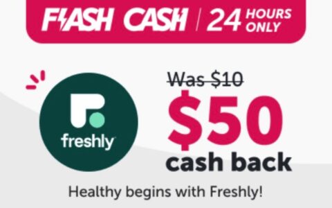 ibotta Flash Cash：Freshly 返现 $55【又有了，仅限 07/16 一天】