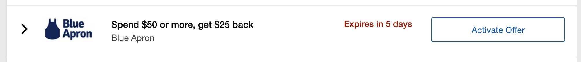 Swagbucks/MyPoints 上订阅 Blue Apron 可倒赚  + 免费几餐饭【05/07 更新：MyPoints 上提高到返现 】