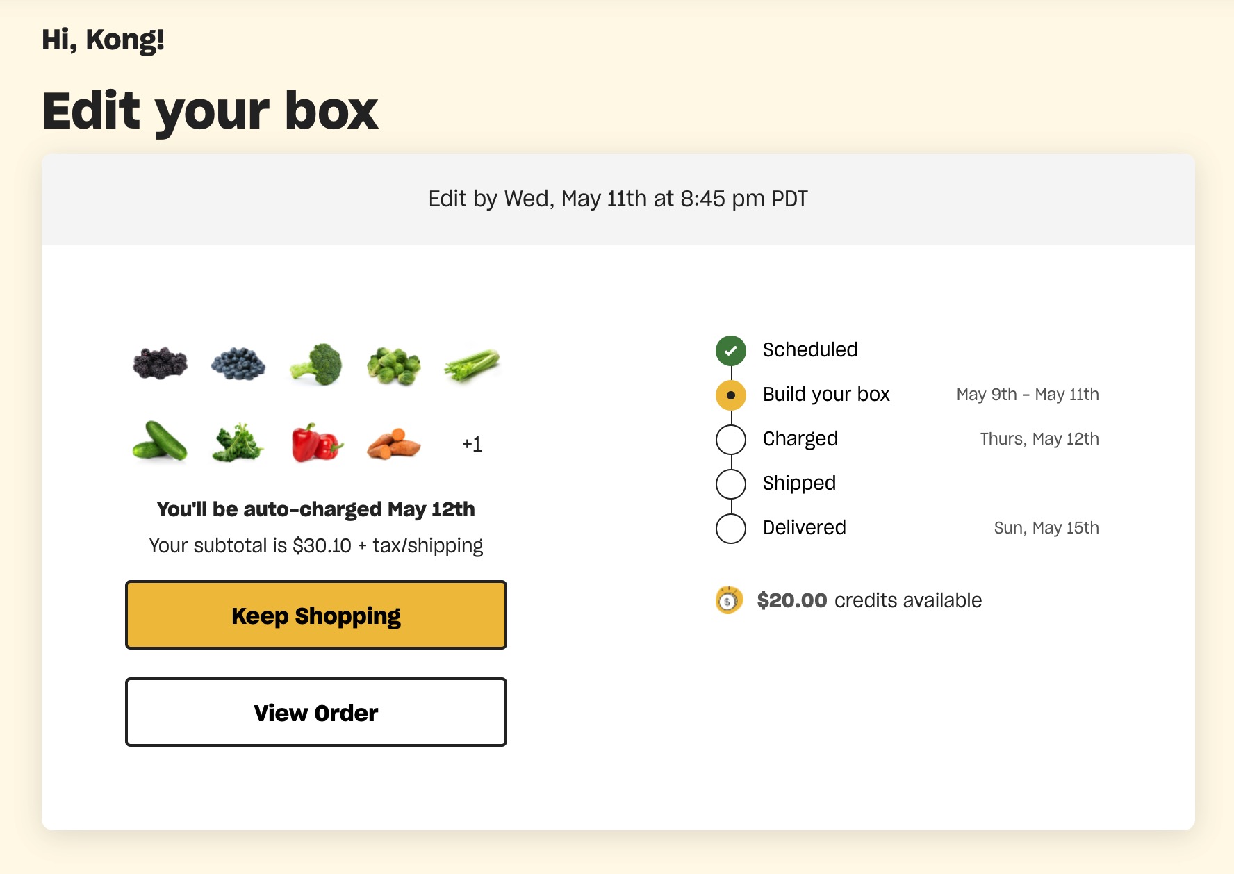 生鲜配送 Misfits Market 限时大羊毛： 免费生鲜，叠加信用卡返现可倒赚！【07/19 更新：新限时活动开始了】