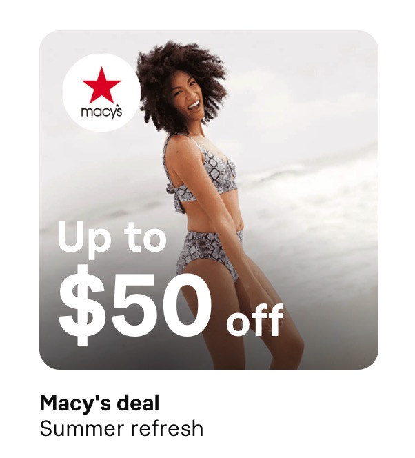 Macy's 立减 ，最后一天！Klarna 新用户还可再得 【06/26 截止，快！】