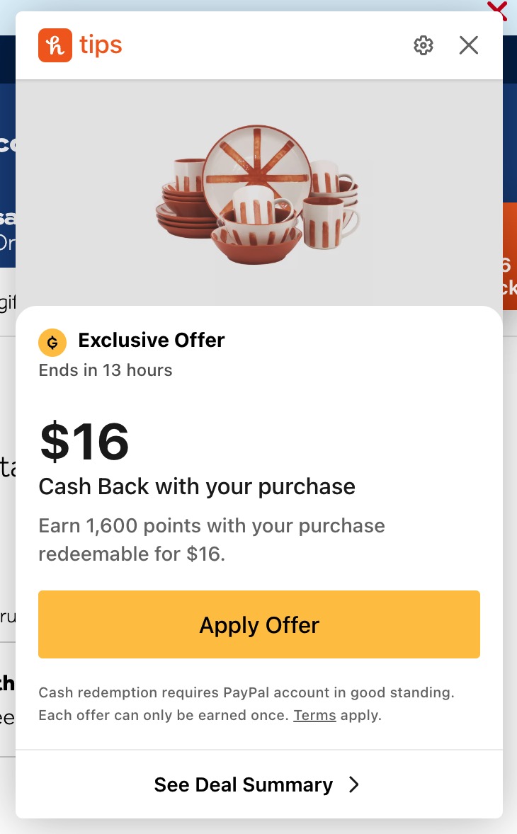 Bed Bath & Beyond 免费 16 件碗碟套装 Wild Sage Dinnerware Set【手慢无，可倒赚】