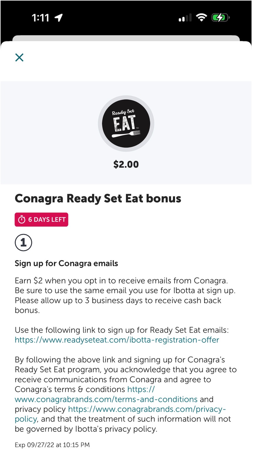 Ibotta 免费商品合集【本文长期更新，09/22 更新：免费 Granola 和牙膏】