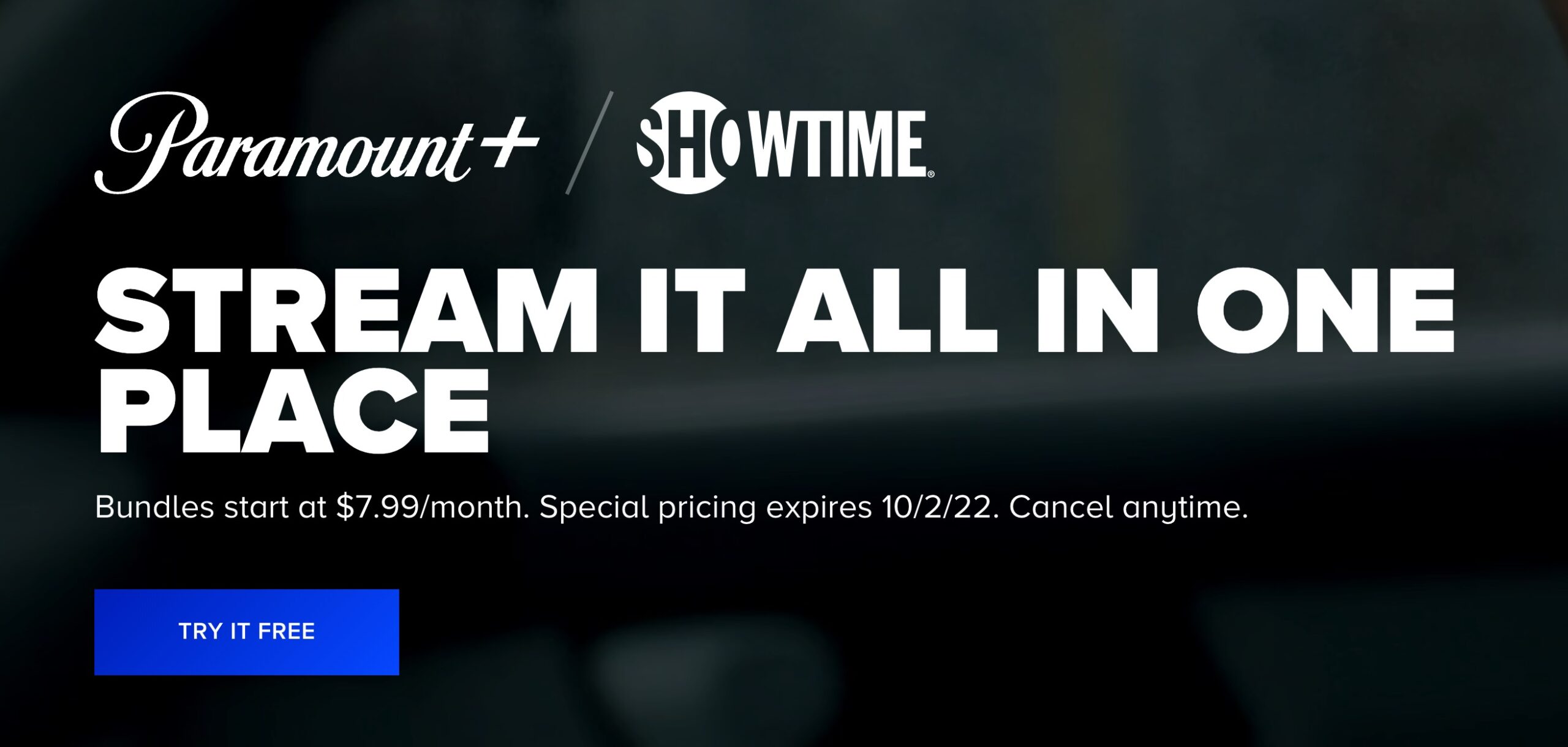 Paramount+ 一个月免费码,Amex Offer 返 ,还有 SHOWTIME 绑定套餐超优惠【09/11 更新:新增免费码】