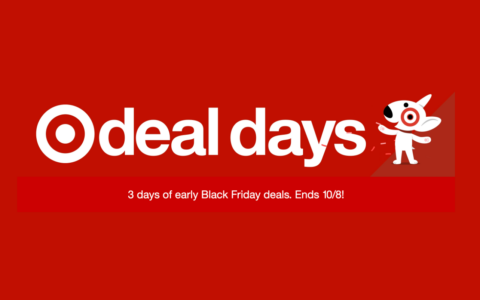 Target Deal Days 三日大促 10/6 – 10/8，超多优惠