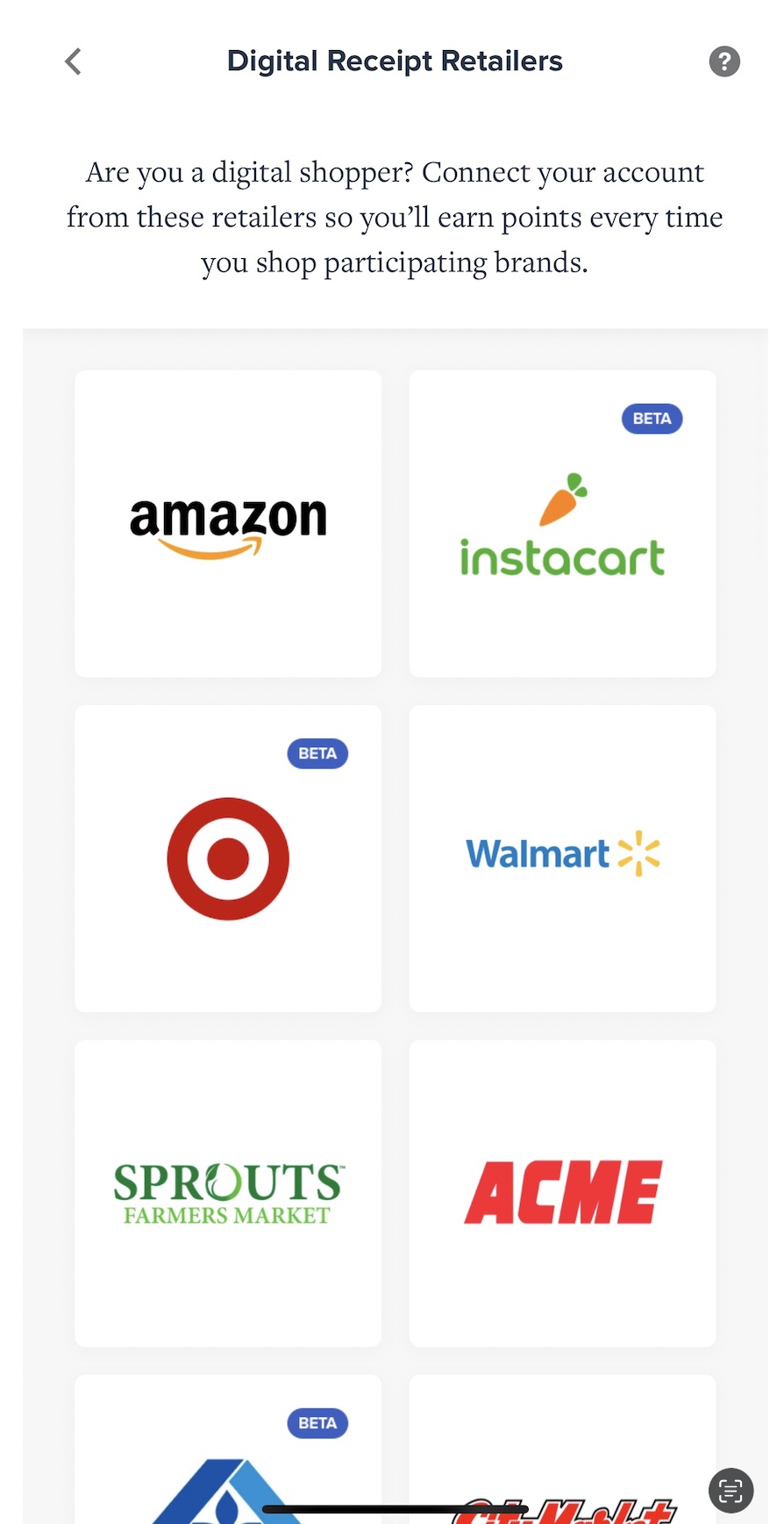 扫描购物小票赚返现应用 Merryfield 介绍【注册奖励 2000 积分，04/27：新增了很多品牌】