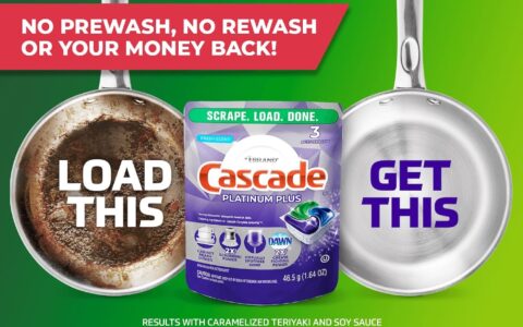 免费领取 Cascade Platinum Pacs 洗碗球小样