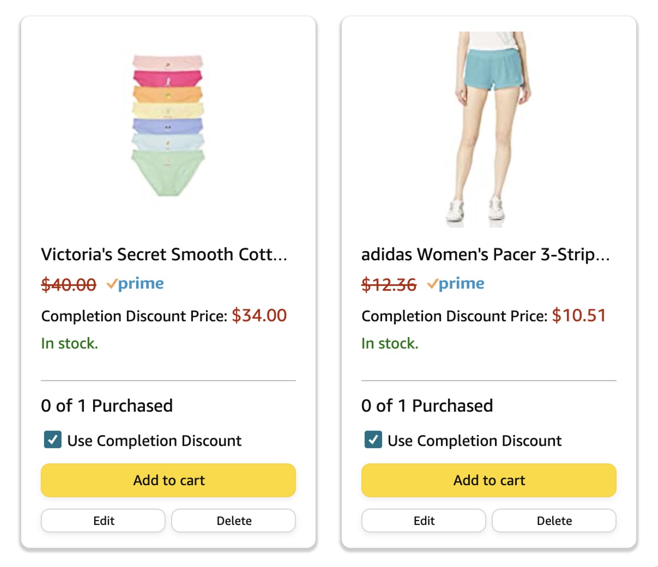 Amazon 惊天省钱小技巧：使用 Completion Discount 实现大部分商品 15% off，你肯定不知道！【5/27：几个更新】