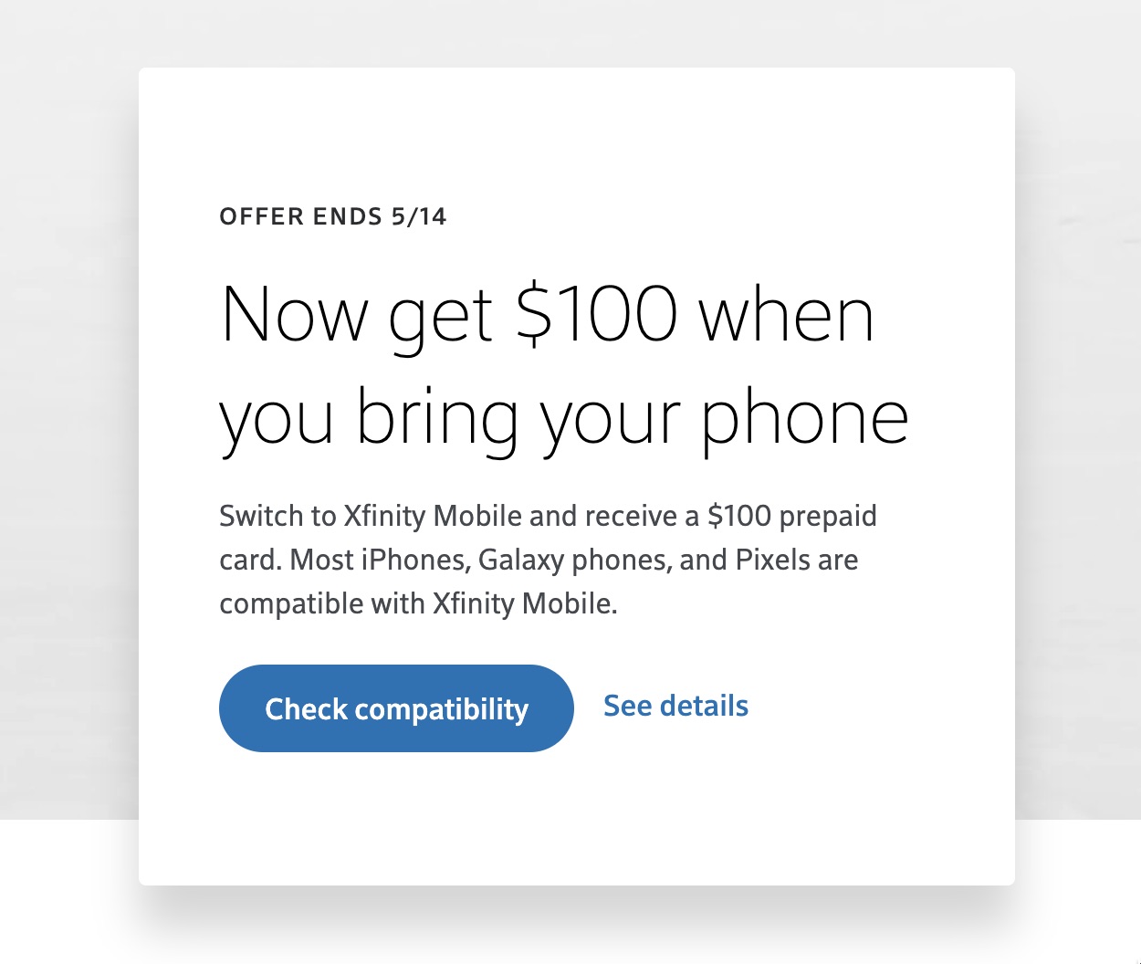 Xfinity Mobile 免费领取 Google Pixel 7，外加 0 VGC 奖励，需携号转网并购买一个新号【5/18 截止】