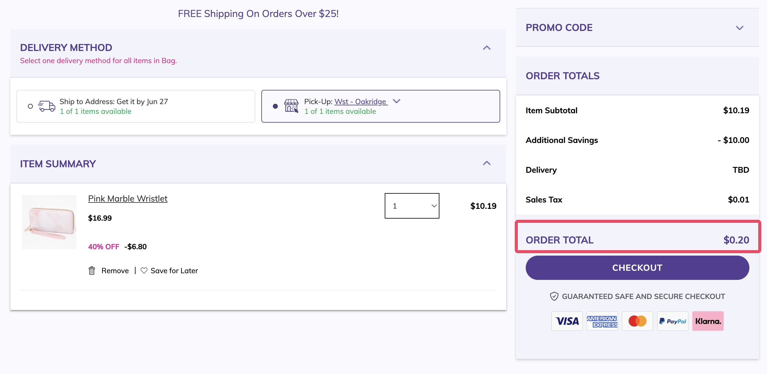 Claire's 网上满  减 ，可免费店内自取，手慢无