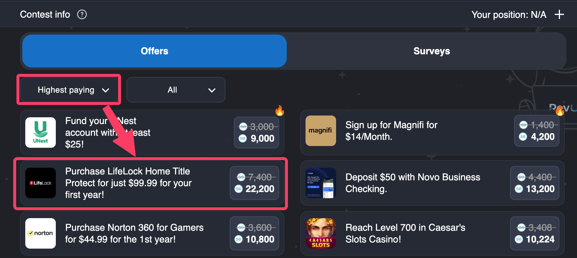 Swagbucks 倒赚推荐：购买 LifeLock Home Title Protect 可倒赚 2【零风险】