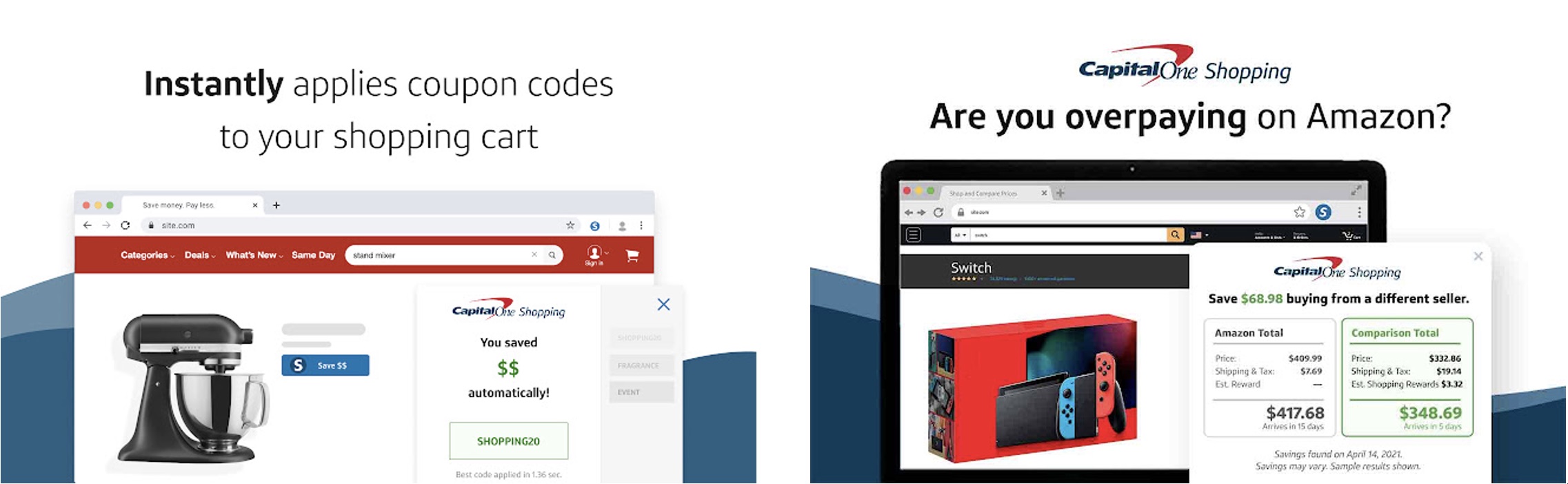 Capital One Shopping 购物返现网介绍,所有人都可注册【5/2 注册奖励回归 ,安装插件即可,无购物要求】