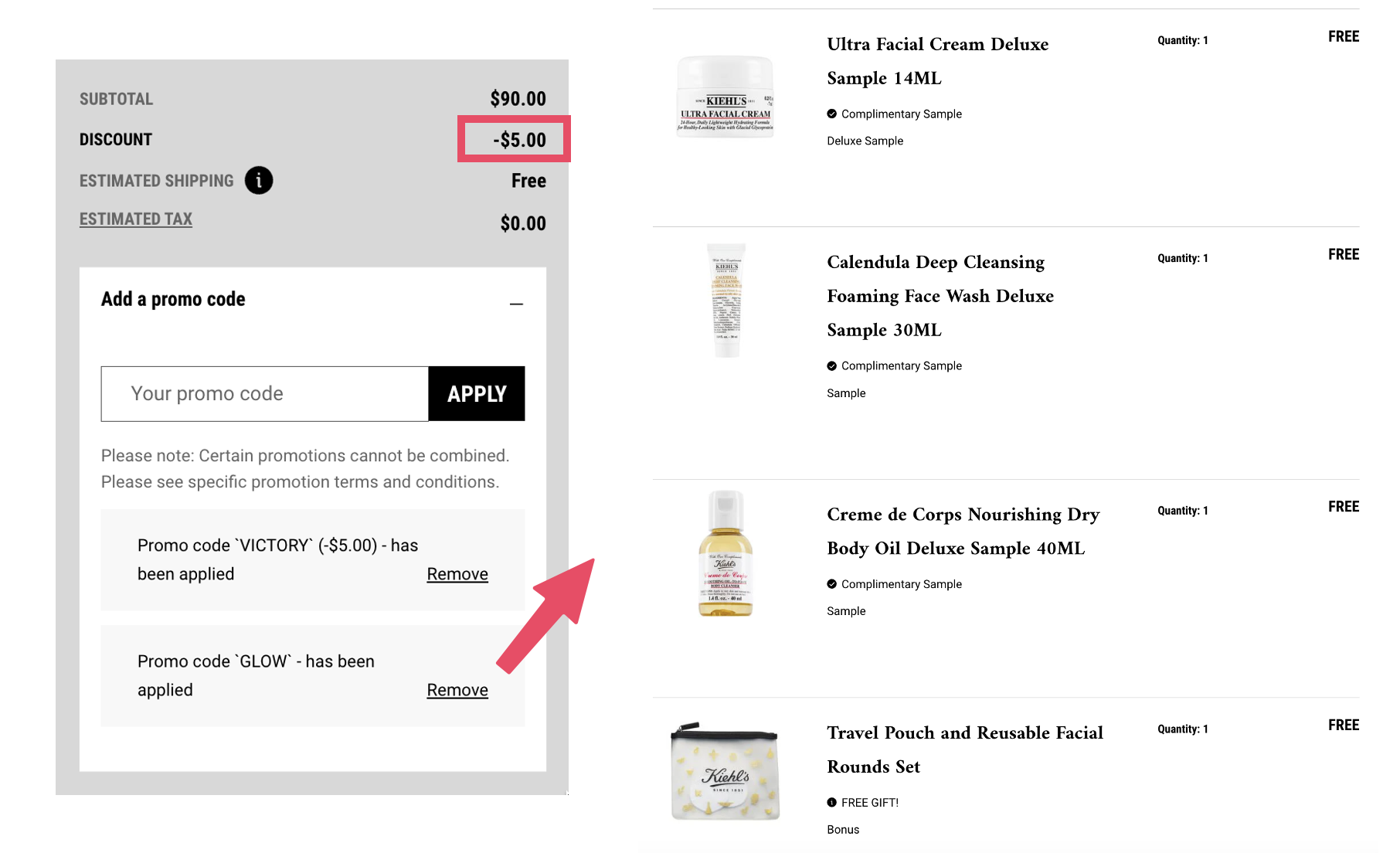 Kiehl's 大量热门商品买一赠一!【7/5:又有了,额外再减 ,附免费 4 件套赠品,普通商品额外 8 折】