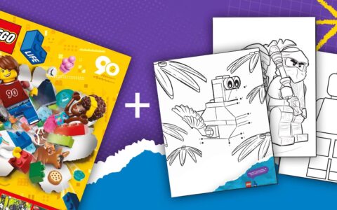 免费 Lego Life Magazine 官方纸质杂志，小孩子和乐高爱好者千万别错过