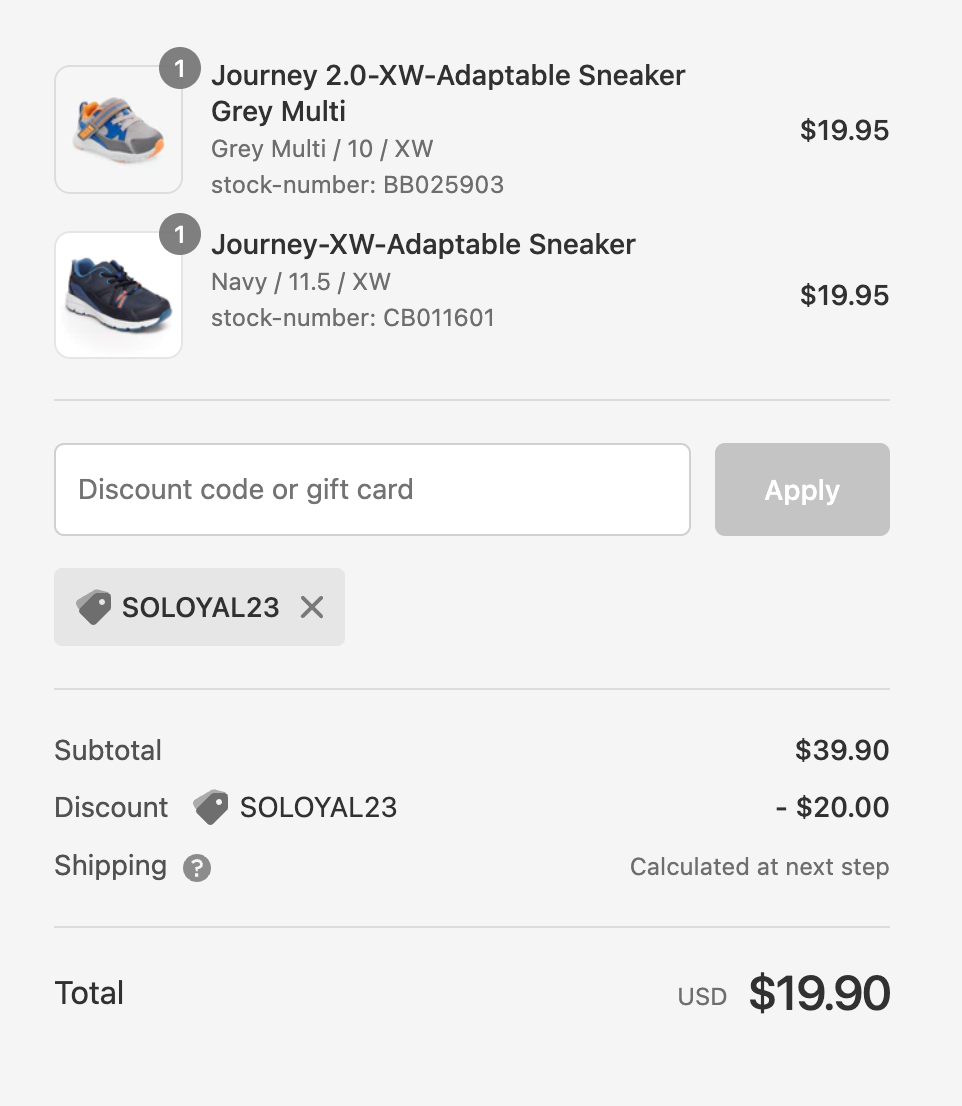 Stride Rite 童鞋闪购优惠,买两双仅需 .95