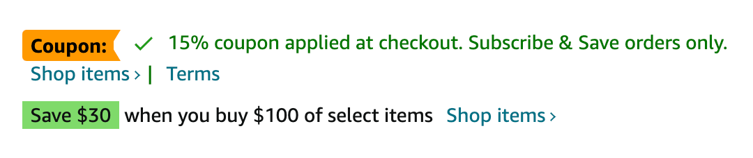 Amazon 尿布折扣:满 0 减 ,可额外 15% off,赶紧囤货吧~【11/27 更新:又有了】