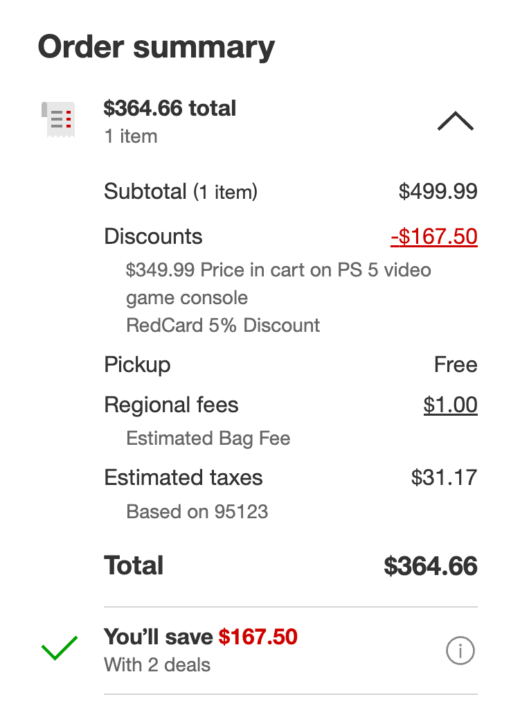 Target 黑五优惠已经开始【满  减 ，消费两次奖励 ，PS5 仅需 9.99】