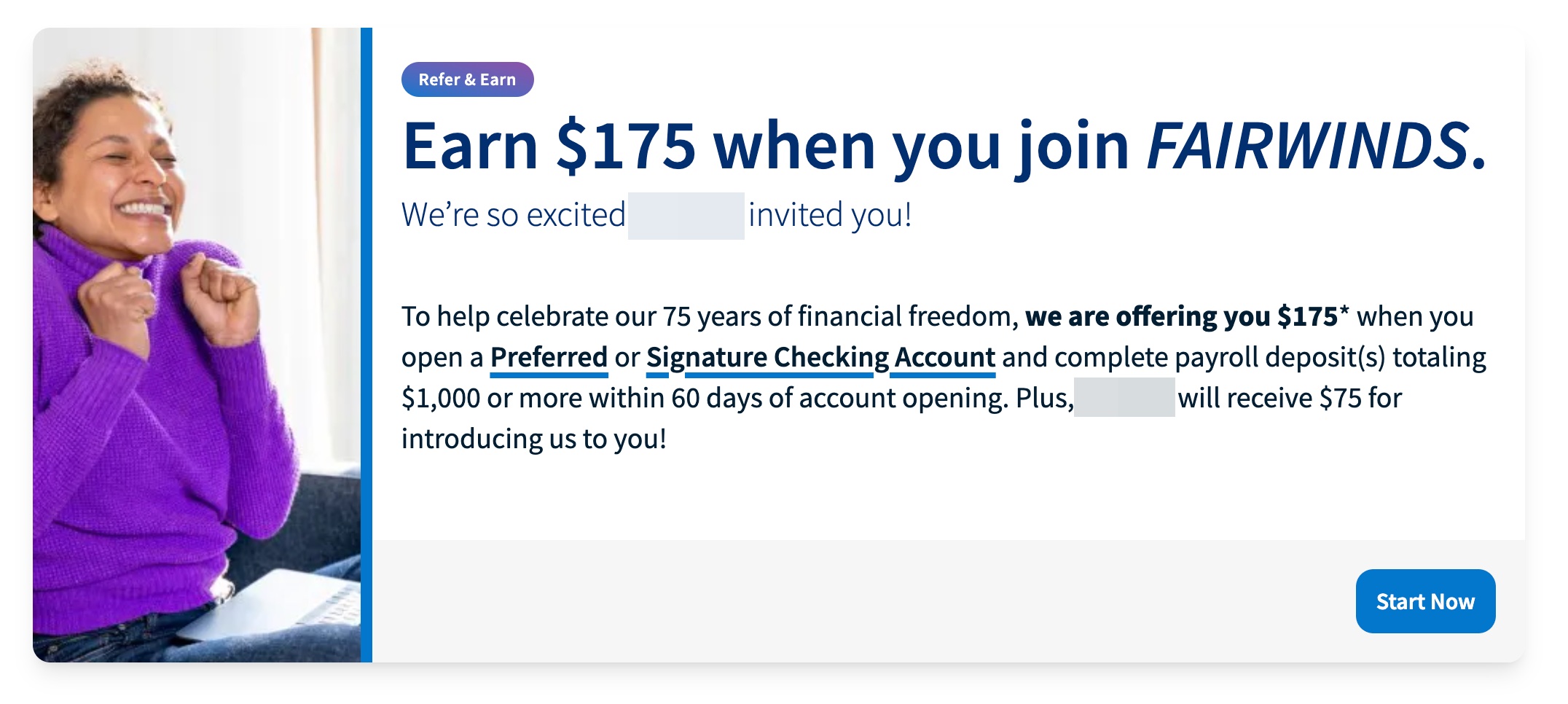 Fairwinds Credit Union 开户奖励 5，还有返现项目【2/2 更新：开户奖励回来了！】