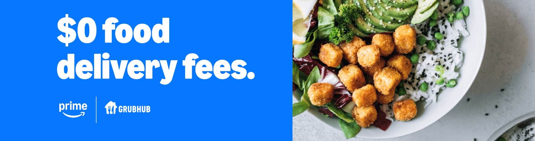 Amazon Prime 会员可获得免费 Grubhub+ 会员【6/25 更新：消费 + 获得  Amazon 礼卡】