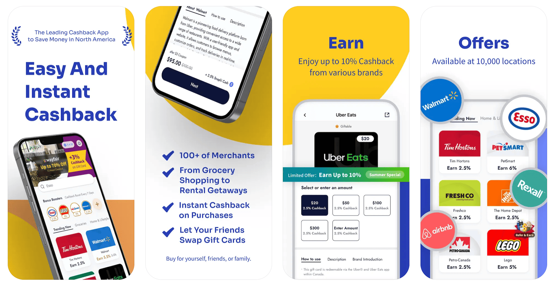 Apple 4%，Amazon 5.5%，CVS 9%等.. 返现领先各类主流信用卡！【Snaplii 8/31更新，内部优惠码泄露！】