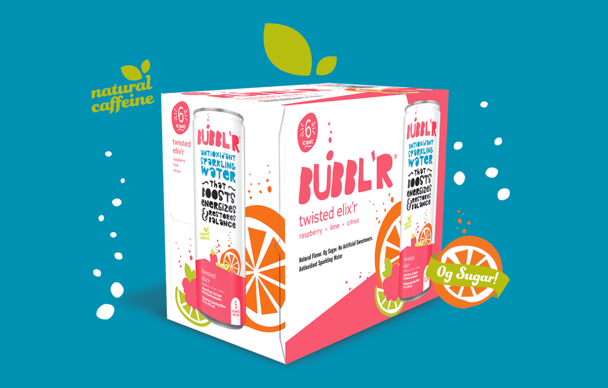 Bubbbly R 免费一箱 Bubbl'r 气泡水(6 瓶装),Target、Walmart 等均有售 - 北美羊毛快报